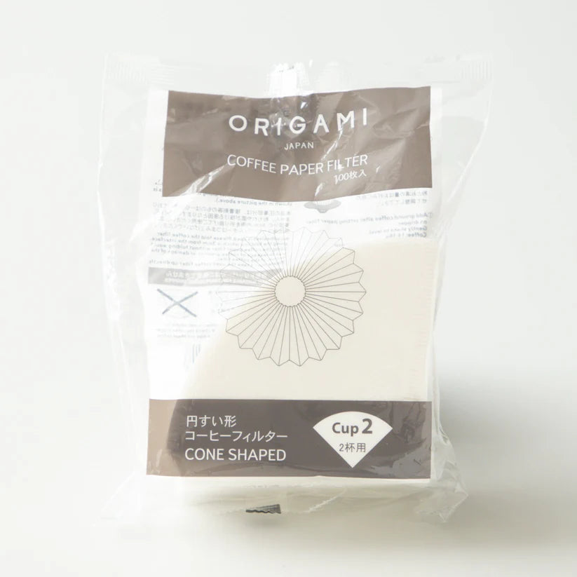 Filtros de papel Origami 100 un