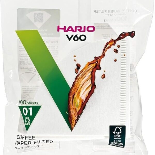 Filtros de Papel V60 01 100 un