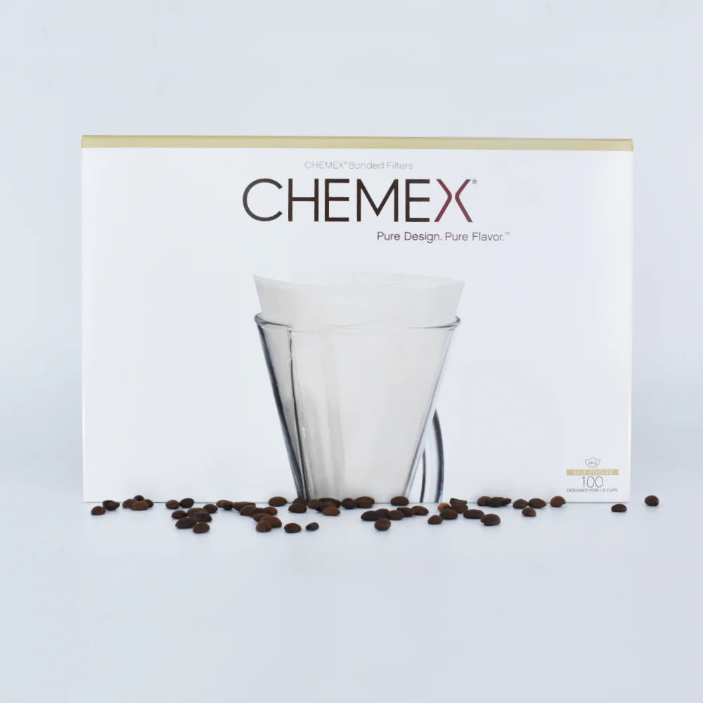 Filtros de papel Chemex 3 tazas 100 un