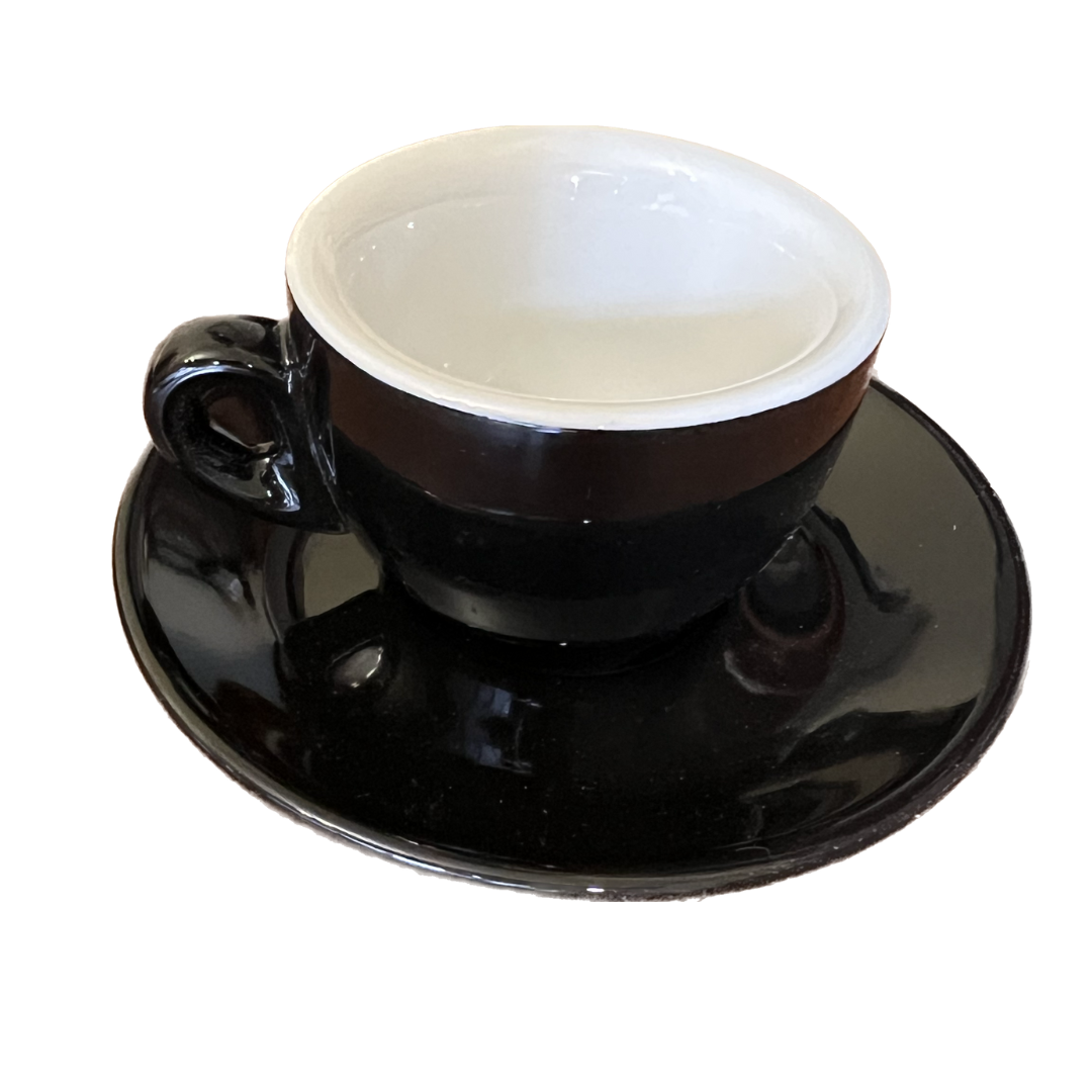 Tazas Espresso Sorrento Black Nuova Point 62 cc – 6 un