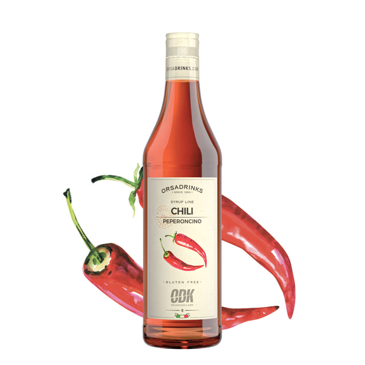 Syrup ají 750ml Vidrio ODK