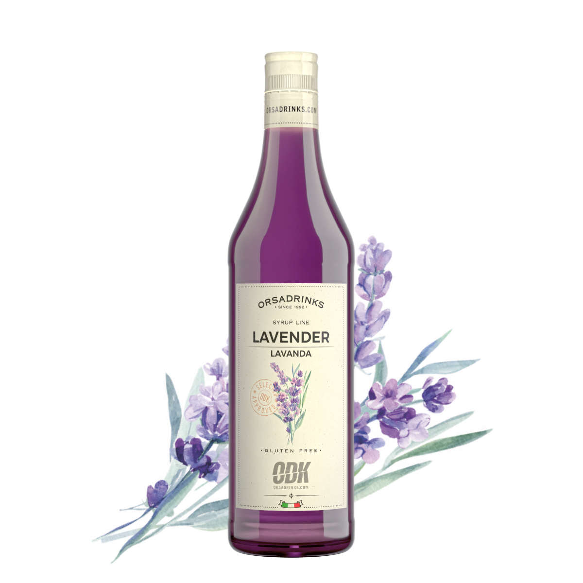 Syrup Lavanda 750ml Vidrio ODK