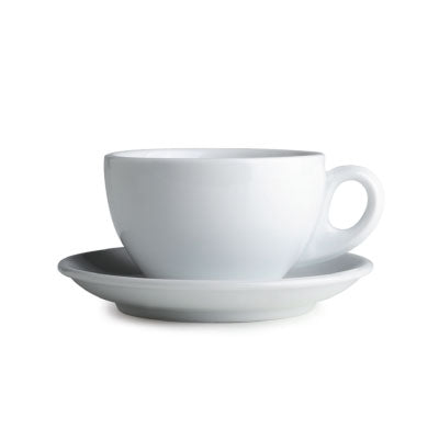 Tazas Latte Palermo White Nuova Point 260 cc 6 un