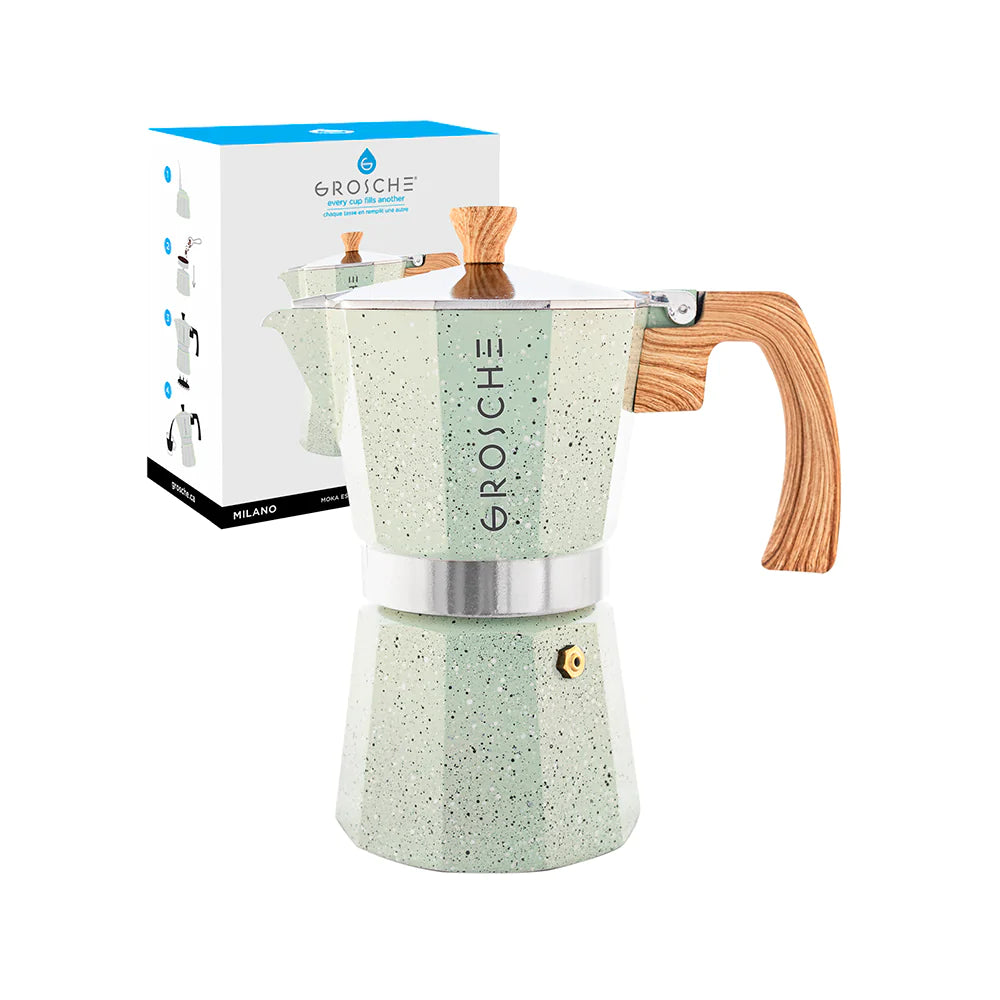 Cafetera Moka Grosche Milano 6 tazas