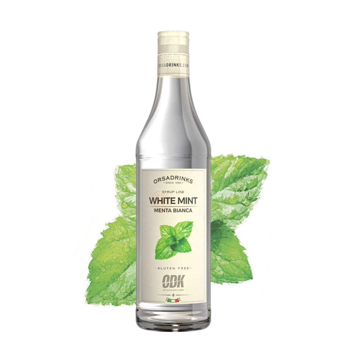 Syrup Menta Blanca 750ml Vidrio ODK
