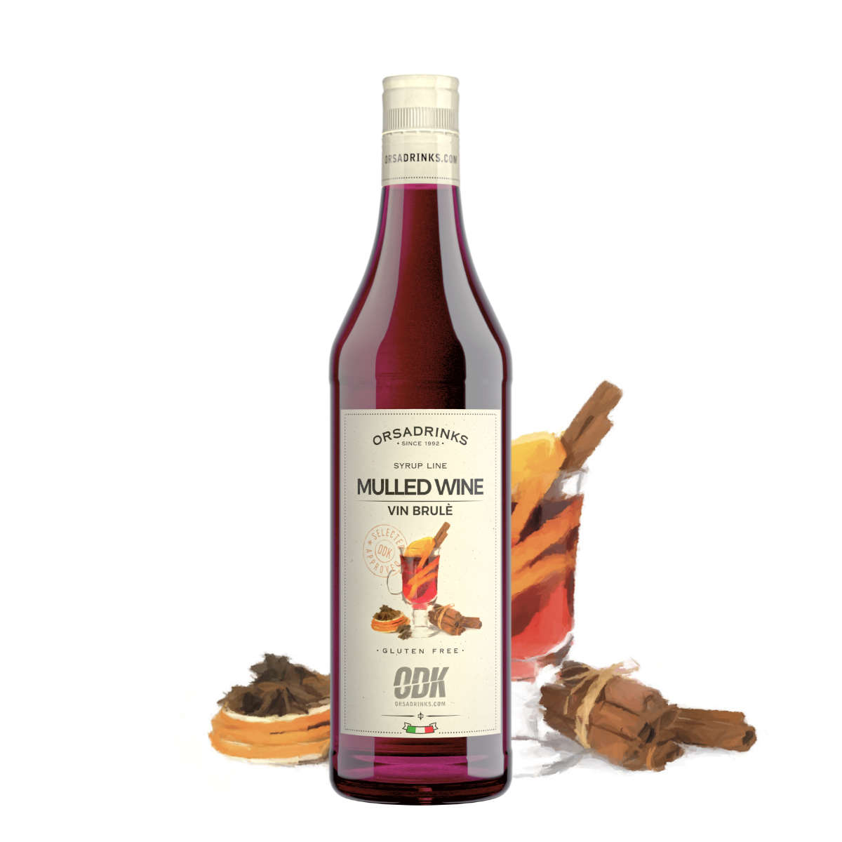 Syrup Mulled Wine 750ml Vidrio ODK