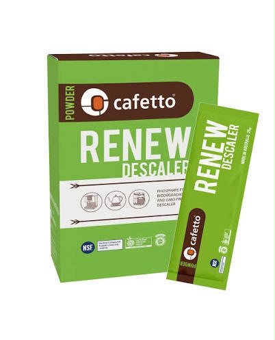Descalcificador Renew marca cafetto