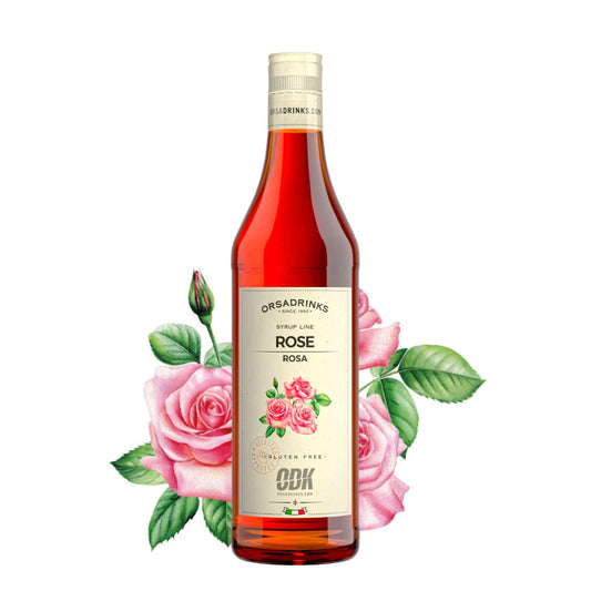 Syrup Rosa 750 ml Vidrio ODK