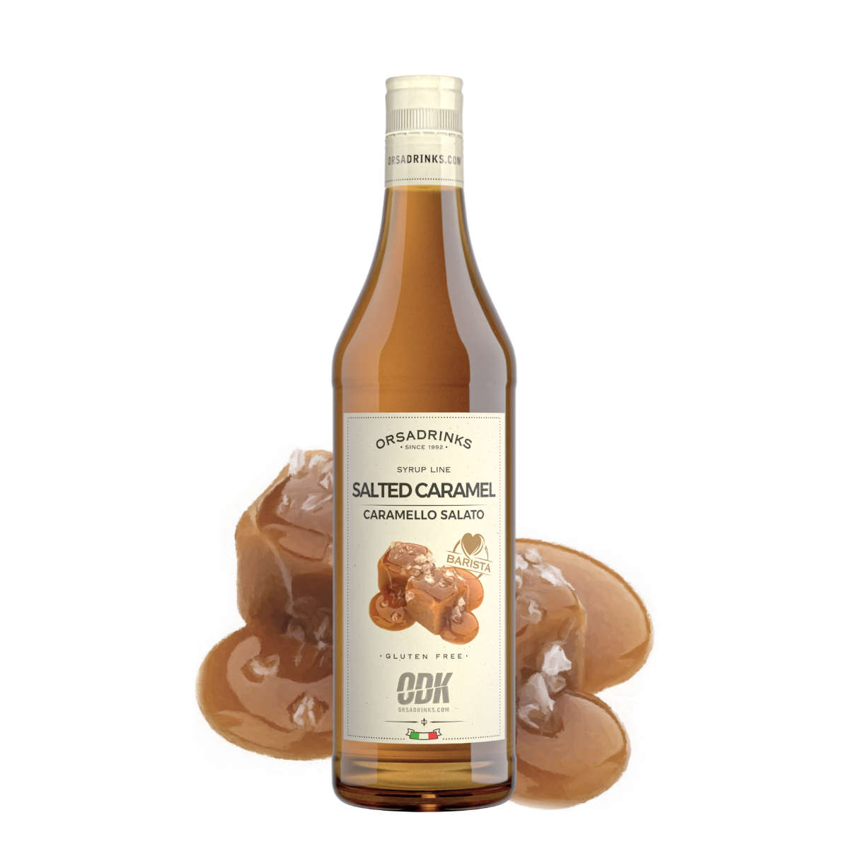 Syrup Caramelo Salado 750ml Vidrio ODK