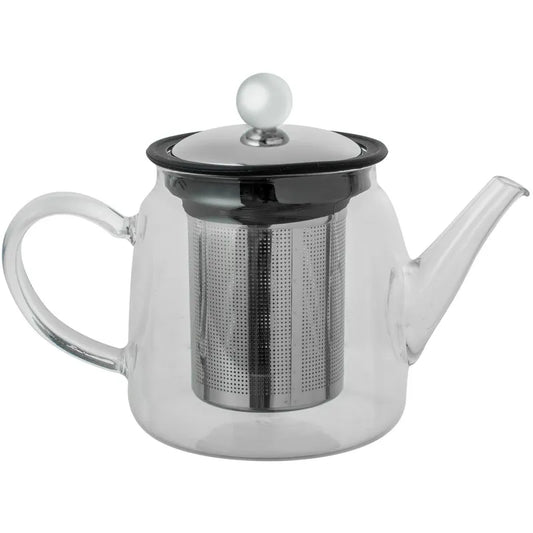 Tetera con infusor vidro 450ml Transparente