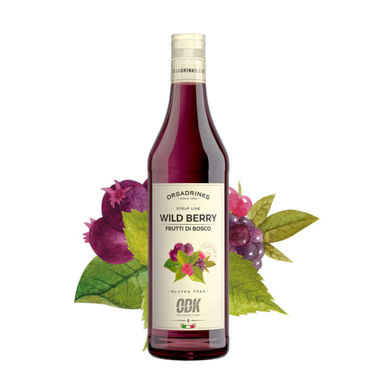 Syrup Frutos del Bosque 750ml VIDRIO ODK